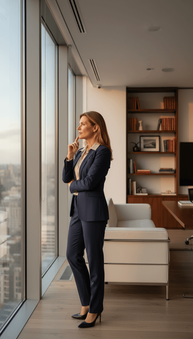 Marc Little, pastor and attorney, in professional office setting